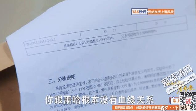 《老男孩》吴争萧晗真的是亲生父子吗?亲子鉴定结果揭开真相! 《老男孩》吴争萧晗真的是亲生父子吗?亲子鉴定结果揭开真相!